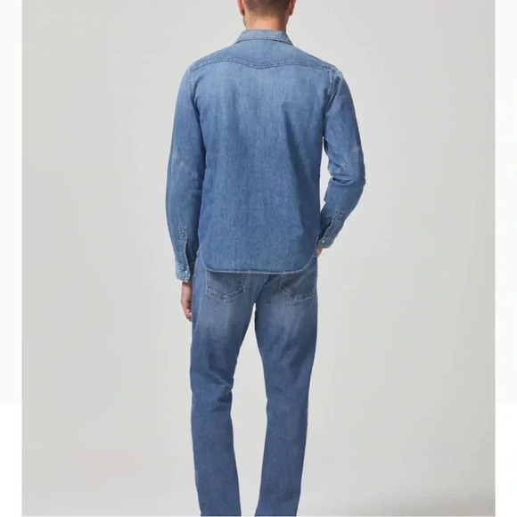 Citizens of Humanity || Men’s Jeans Gage Classic Straight Seville Blue Sz 40 - Picture 5 of 13